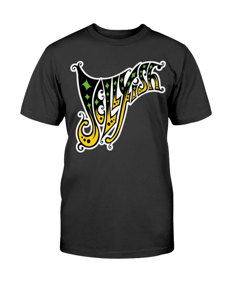 Vintage 1993 Jellyfish Band Tshirt Indie Rock Pop Psychedelic T Shirt 211207