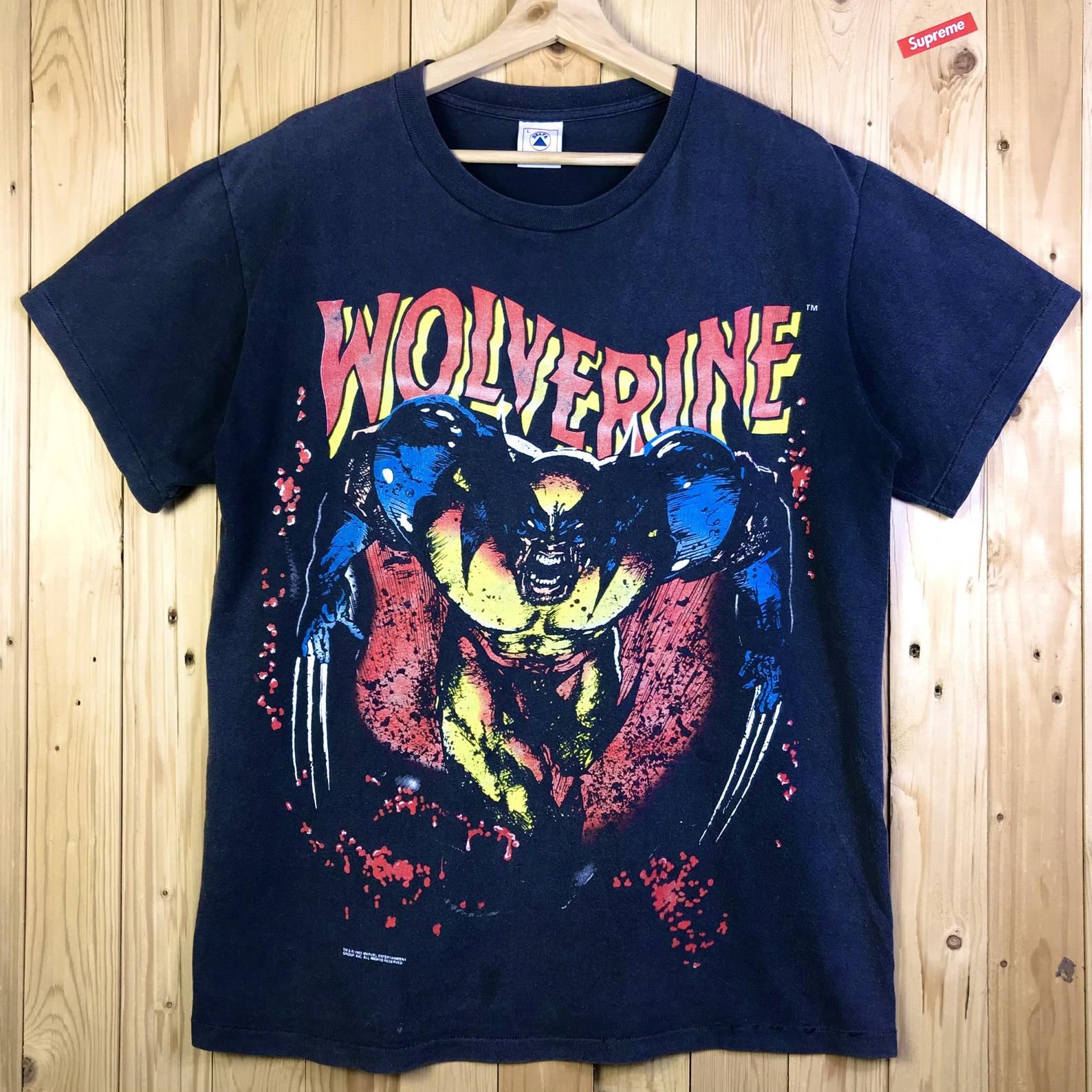 Vintage 1993 Marvel Wolverine Action Big 90S Tee