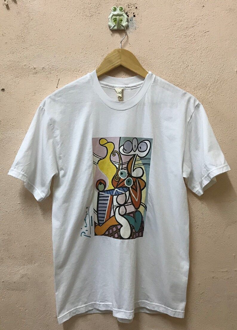 Vintage 1993 Pablo Picasso Spadem Artwork Tshirt Pop Artpainter