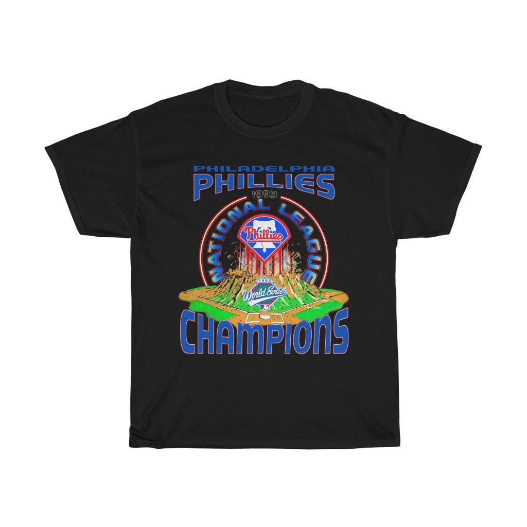 Vintage 1993 Philadelphia Baseball Unisex Heavy Cotton Tee 211017
