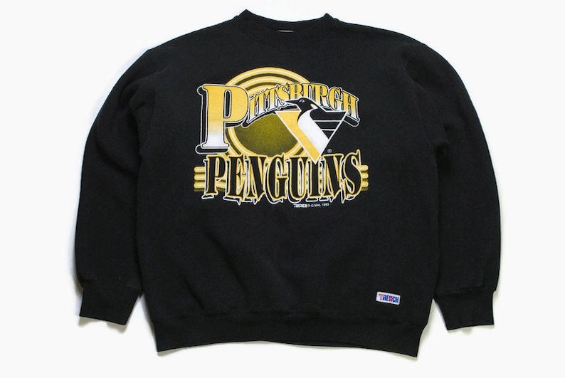 Vintage 1993 Pittsburgh Penguins Big Logo Sweatshirt