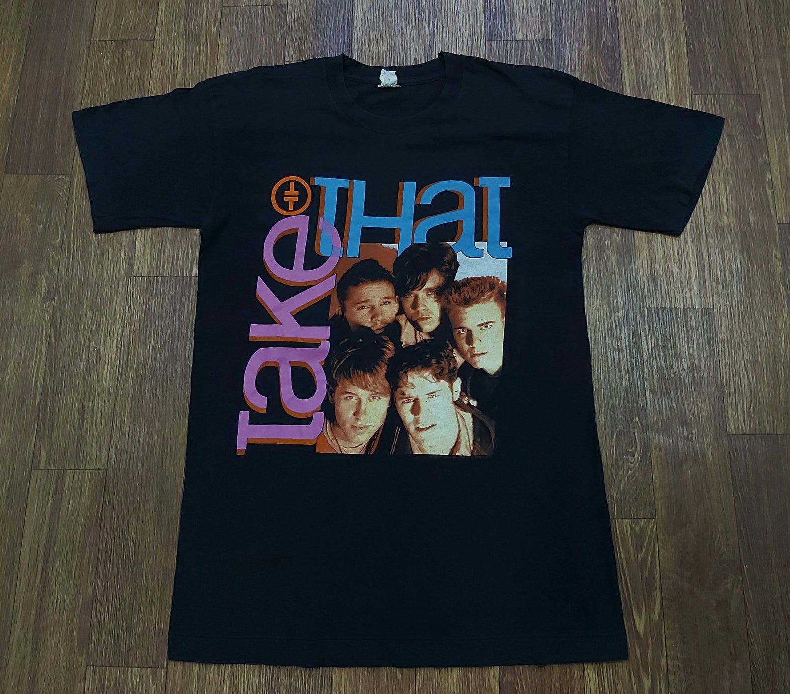 Vintage 1993 Take That Take That Party Tour Concert Promo Album Rare 80S 90S T-Shirt