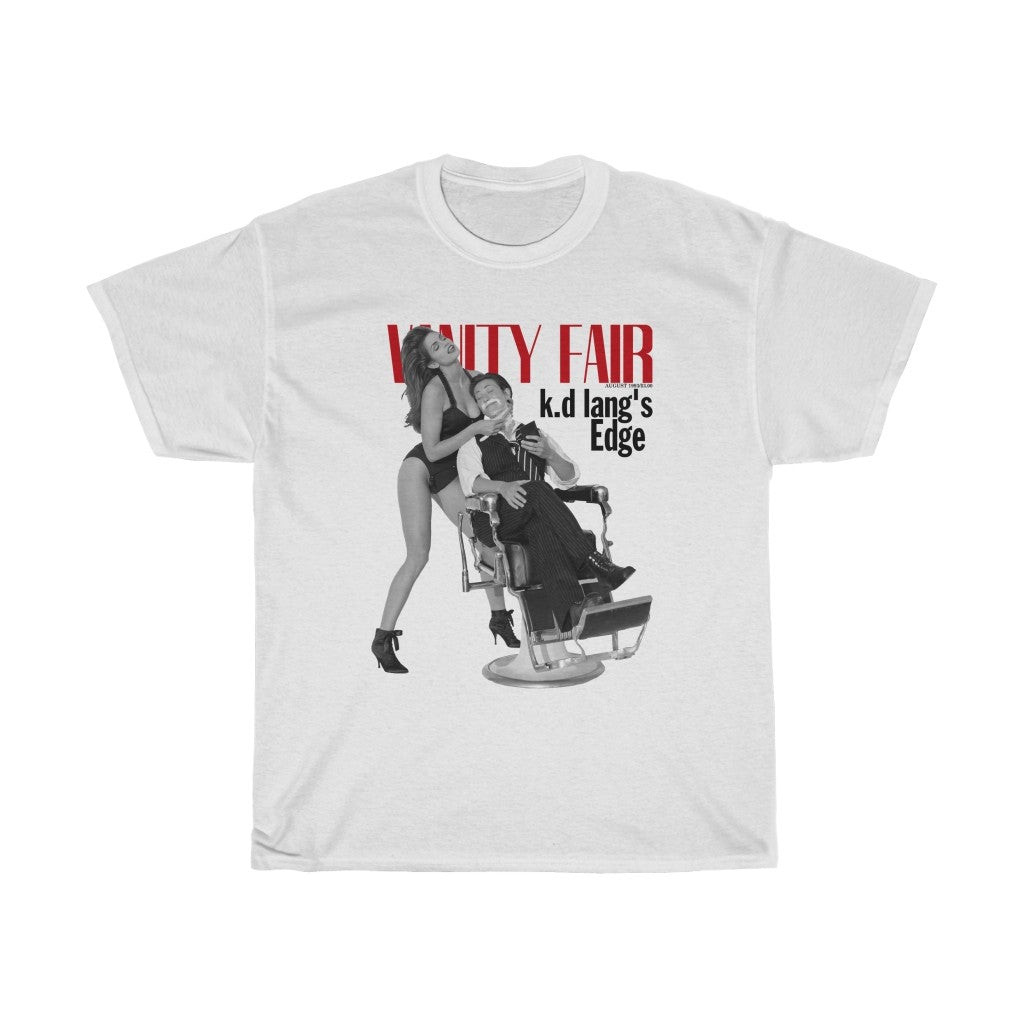 Vintage 1993 Vanity Fair Cindy Crawford Kd Lang Tee 211123