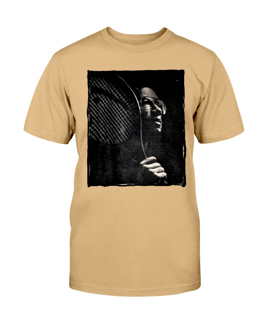 Vintage 1994 Arthur Ashe Tennis Star Beige T Shirt 081821