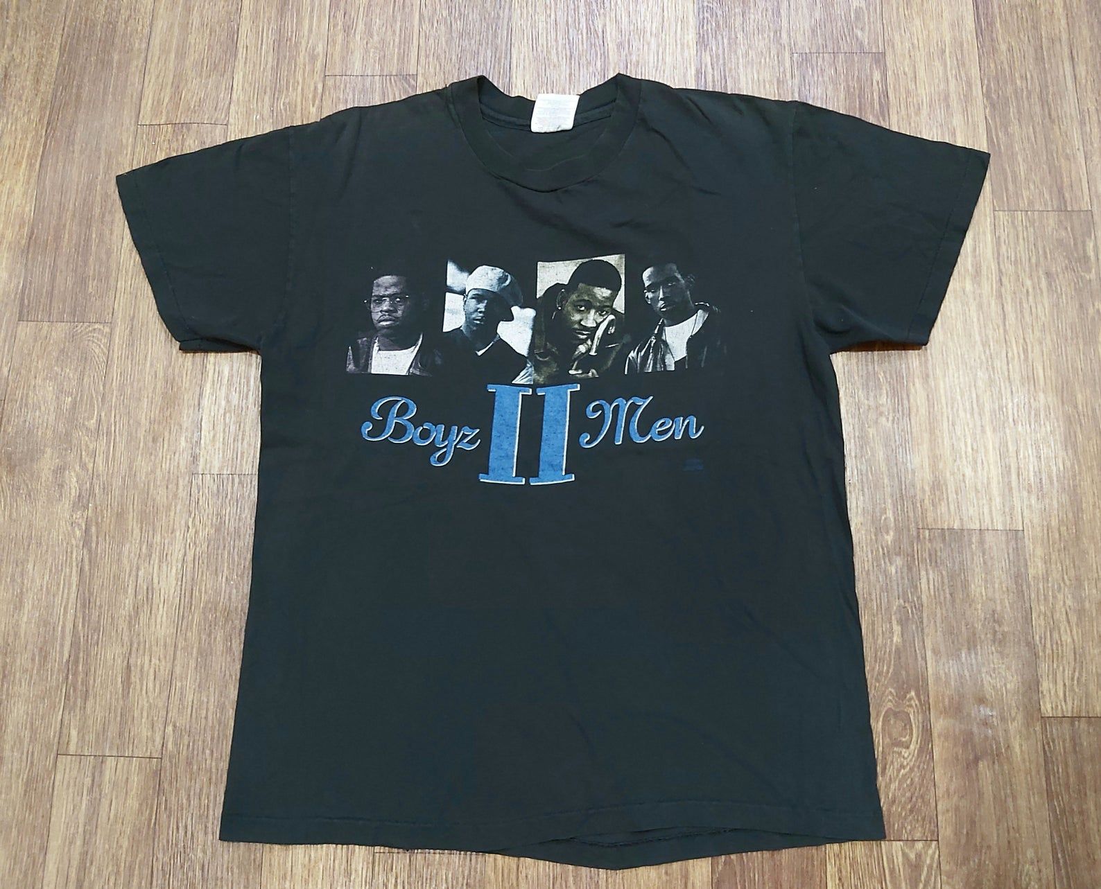 Vintage 1994 Boyz Ii Tour Concert Promo Album Rb Soul Rare T-Shirt