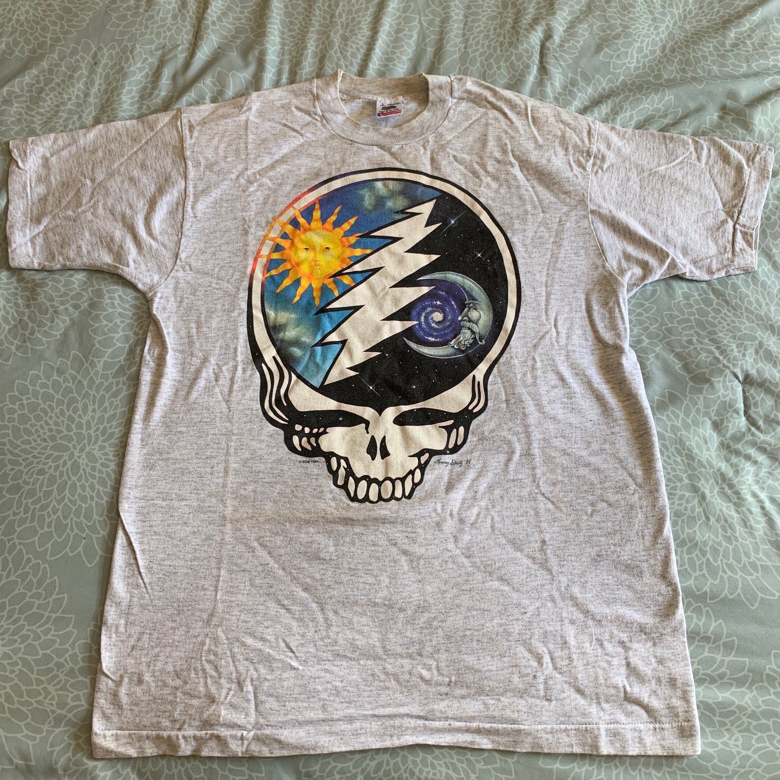 Vintage 1994 Grateful Dead Summer Tour Single-Stitched Ft Tammy Schatz Art - vintage 1994 grateful dead summer tour single stitched ft tammy schatz art bgtlt