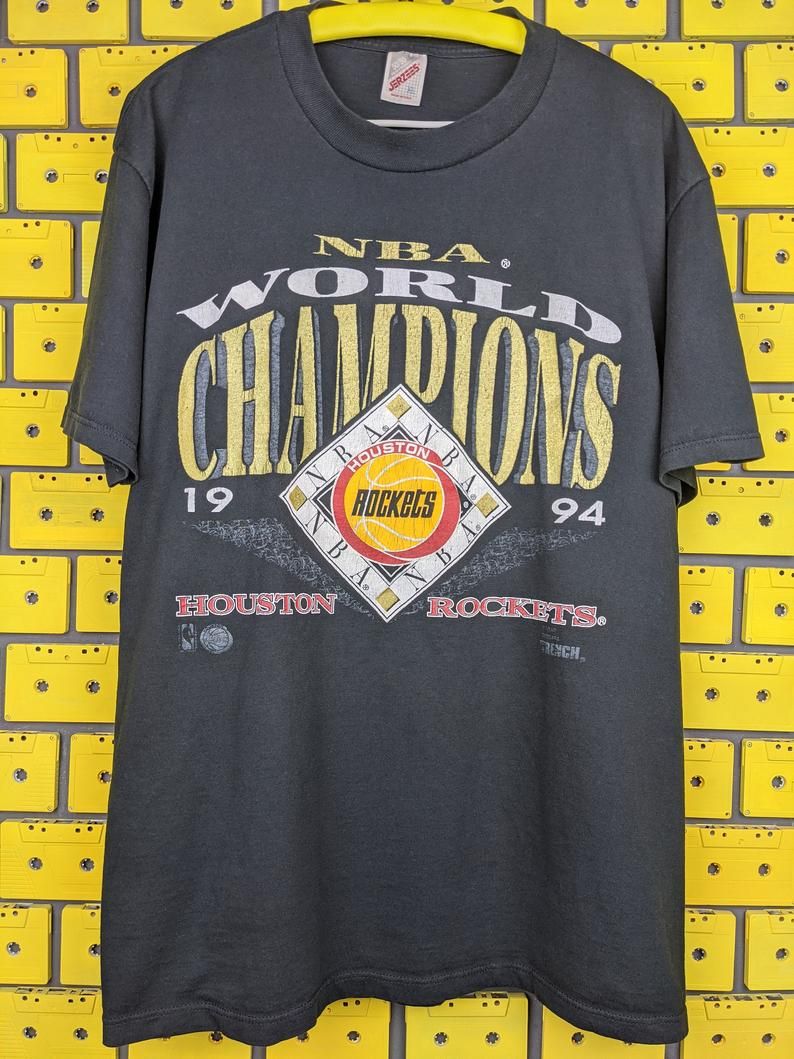 Vintage 1994 Houston Rockets World Champions Basketball Shirt