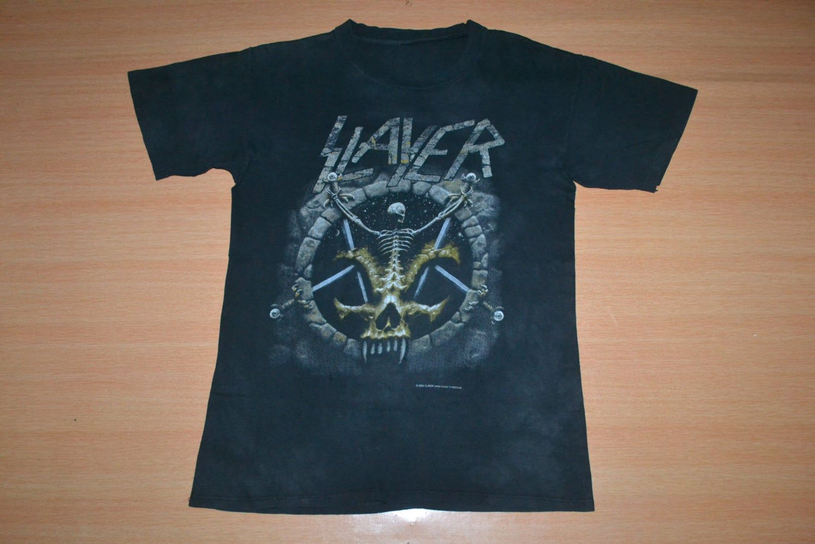 Vintage 1994 Slayer Divine Intervention World Us Tour Concert Promo Rare T-Shirt