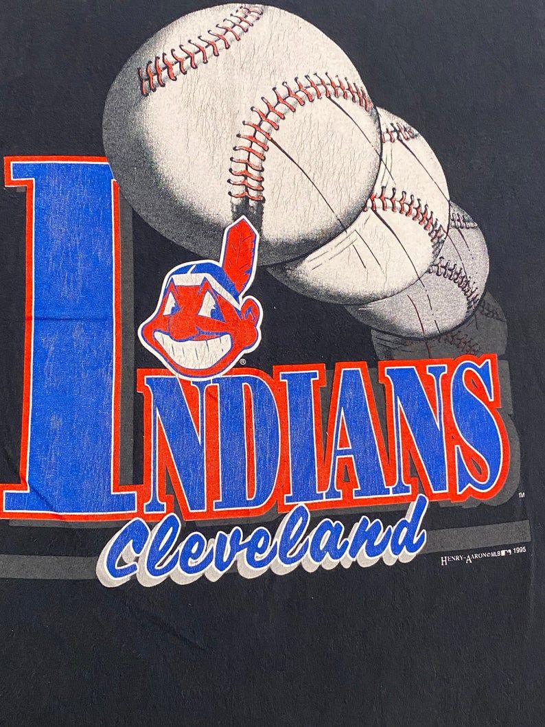 Vintage 1995 Cleveland Indians Mlb