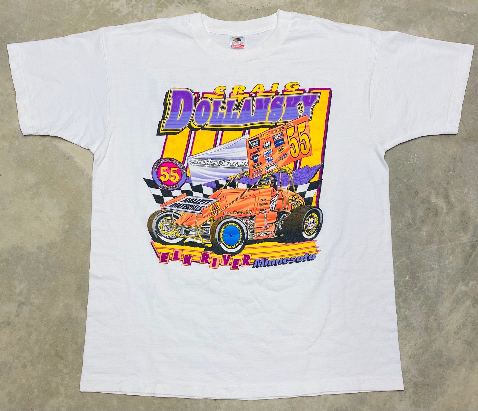 Vintage 1995 Craig Dollansky S Car Tee -