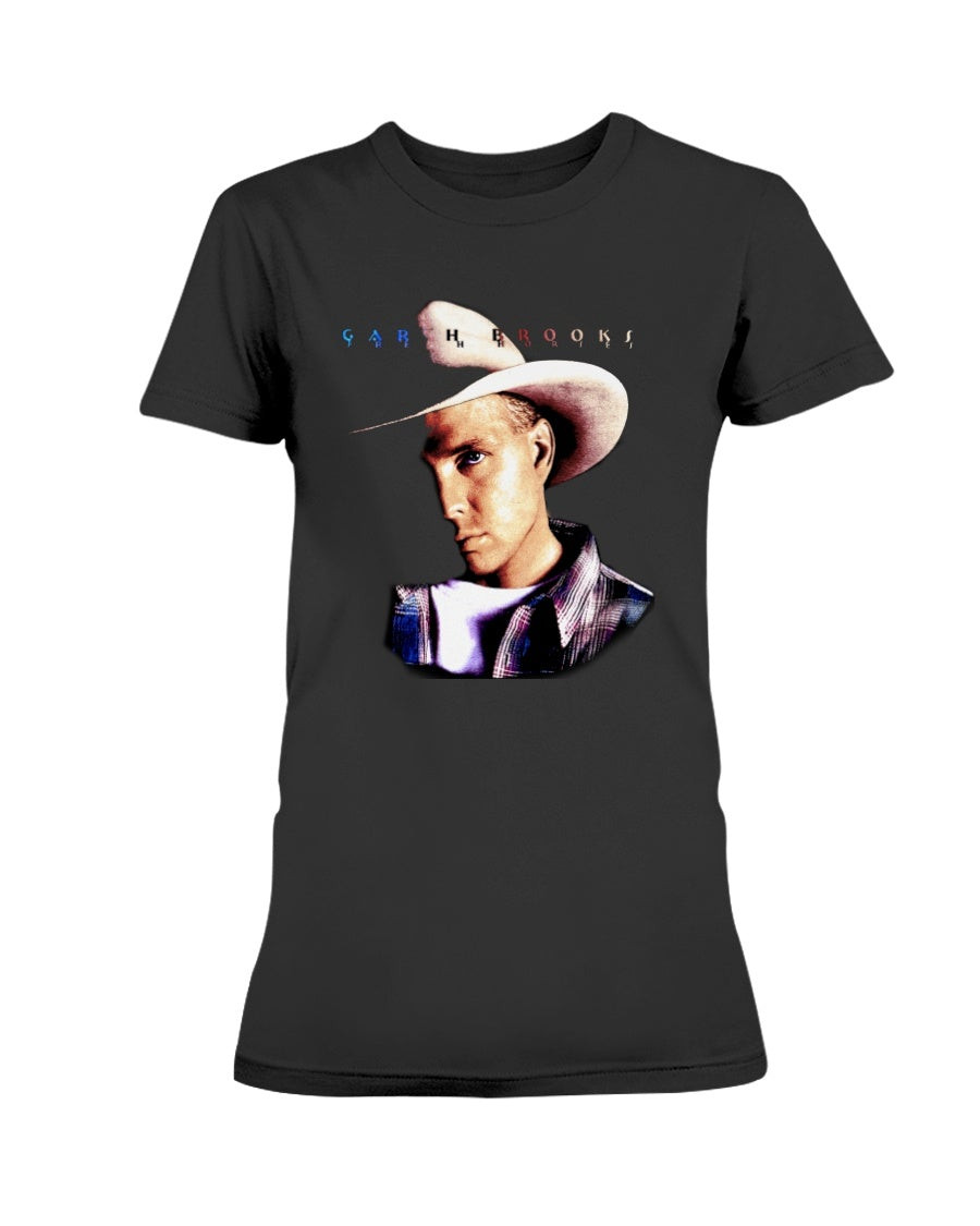 Vintage 1995 Garth Brooks Fresh Horses Tour Ladies T Shirt 211202