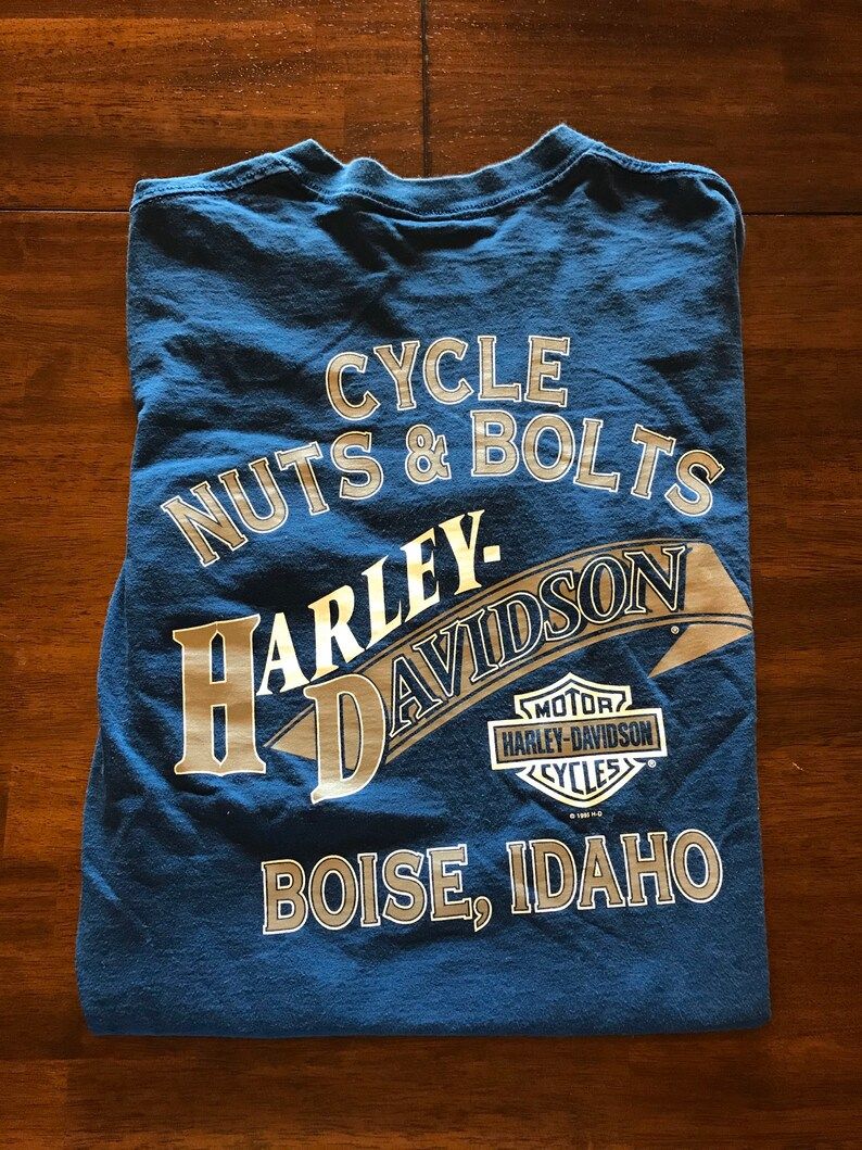 Vintage 1995 Harley Davidson Boise Idaho Tee