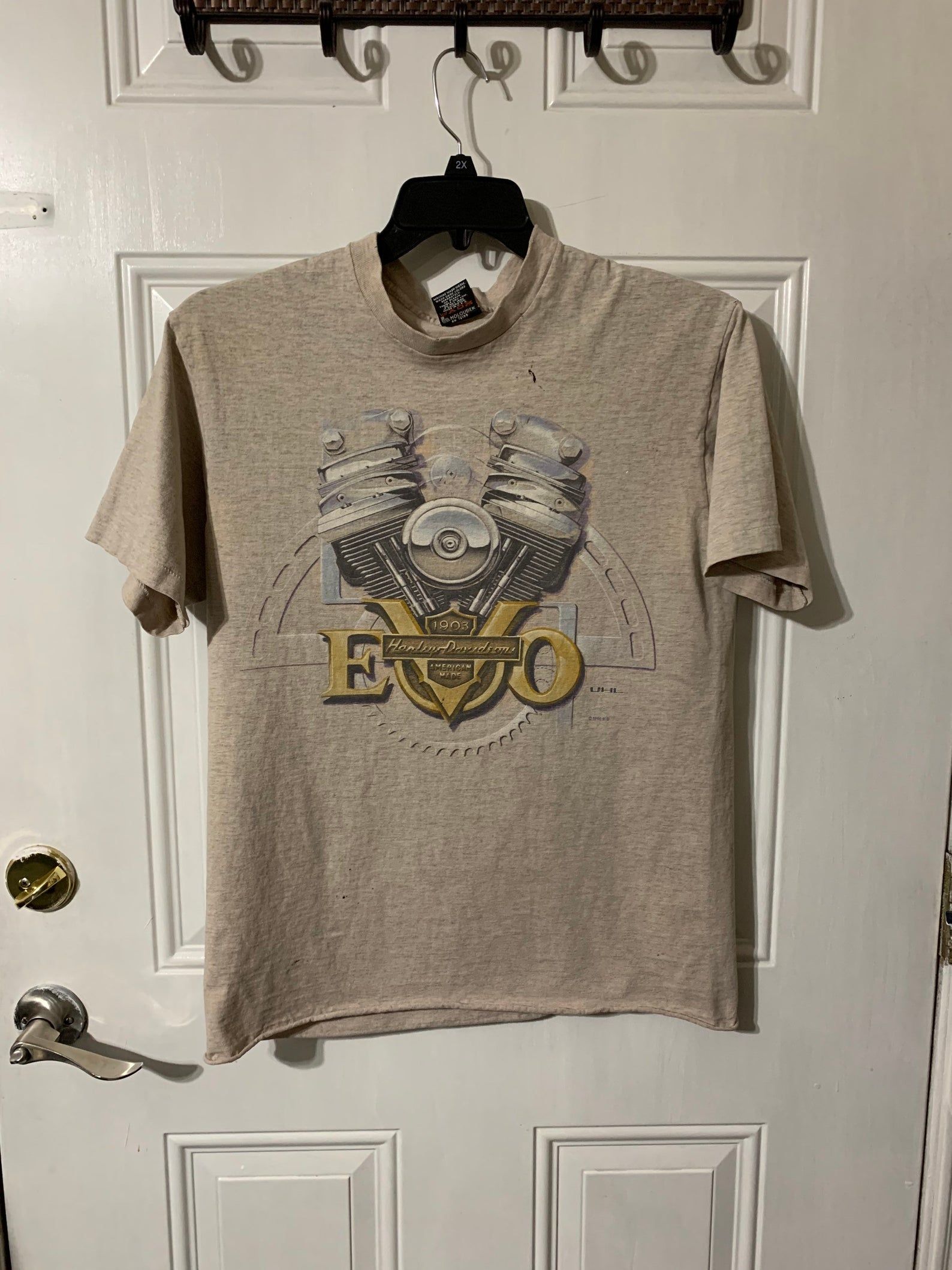 Vintage 1995 Harley Davidson T-Shirt Oak Lawnil