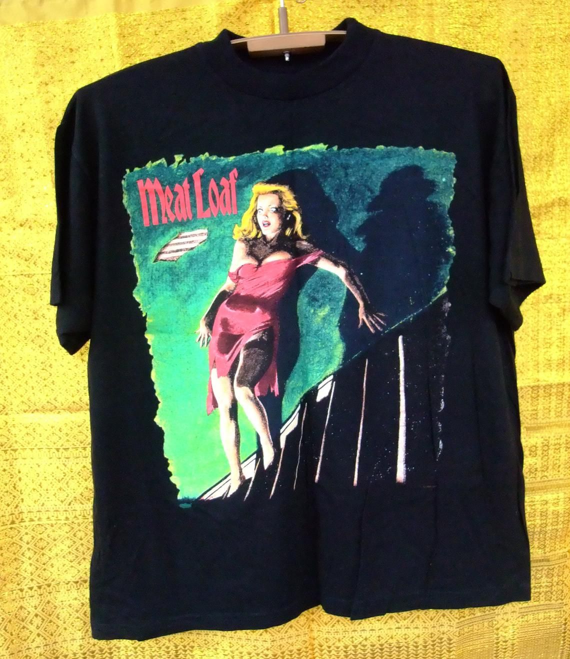 Vintage 1995 Meat Loaf Welcome to the Neighbourhood rare shirt