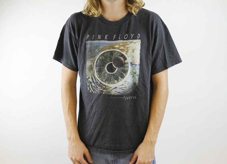 Vintage 1995 Pink Floyd Pulse Album Tee 90S Pink Floyd Rock Band Shirt Pink Floyd Classic Rock Tour T Shirt