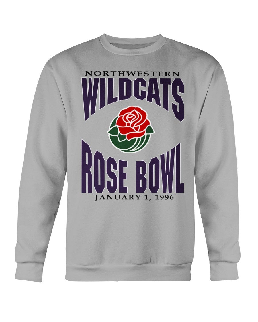 Vintage 1996 Champion X Rose Bowl Professional Northwestern Wildcats Januari 1 1996 Sweatshirt 211013