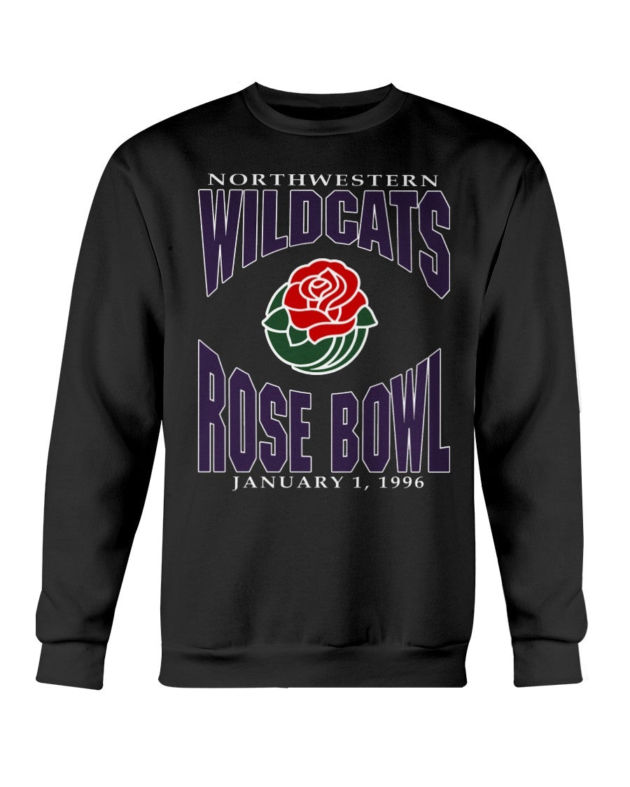 Vintage 1996 Champion X Rose Bowl Professional Northwestern Wildcats Januari 1 1996 Sweatshirt 211130