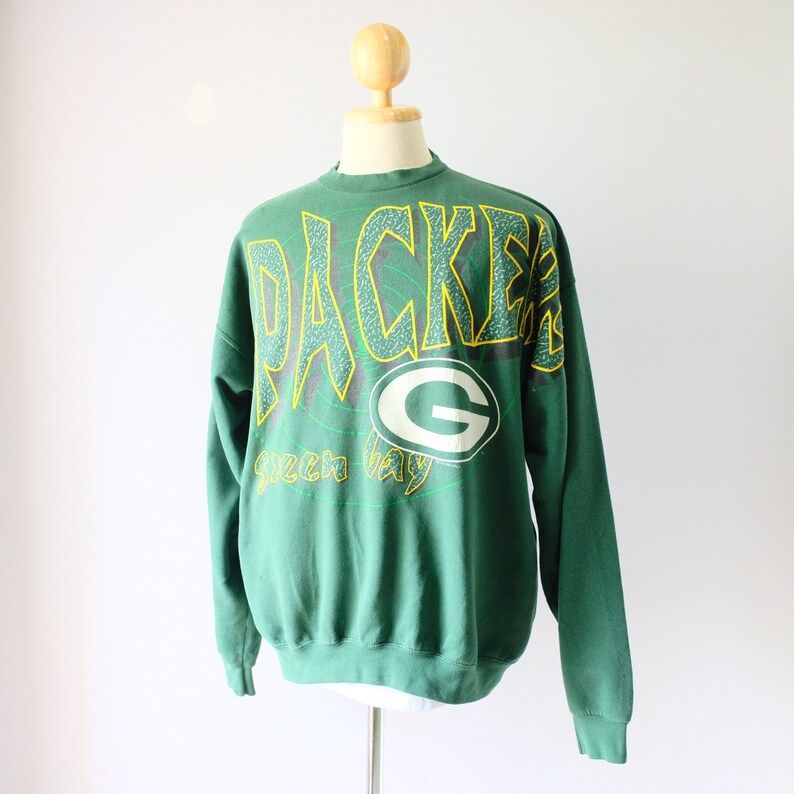 Vintage 1996 Green Bay Packers Sweatshirt Nfl Sportswear