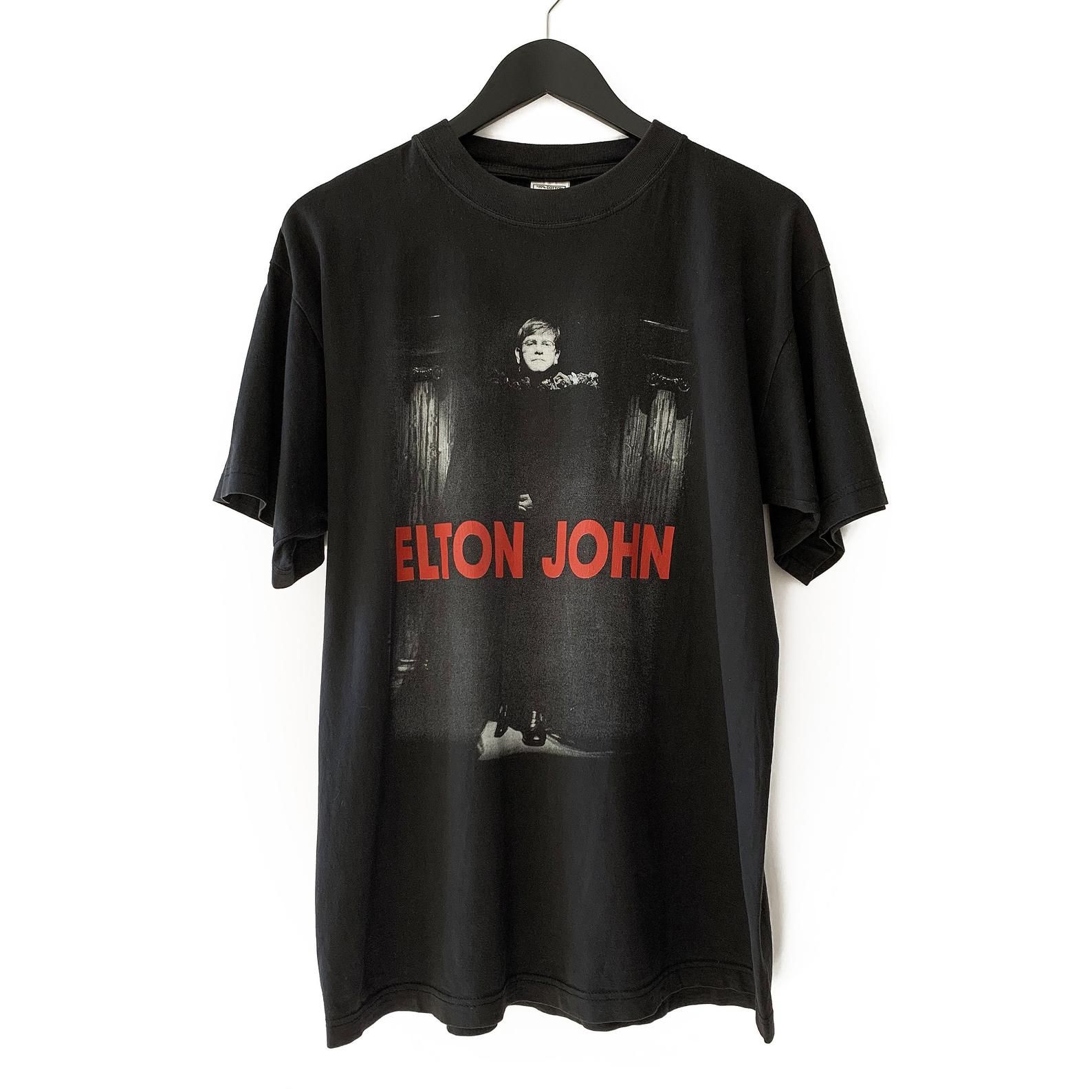 Vintage 1997 Elton John The Big Picture Tour T Shirt Rare Rocketman vintage 1997 elton john the big picture tour t shirt rare rocketman cu6ud