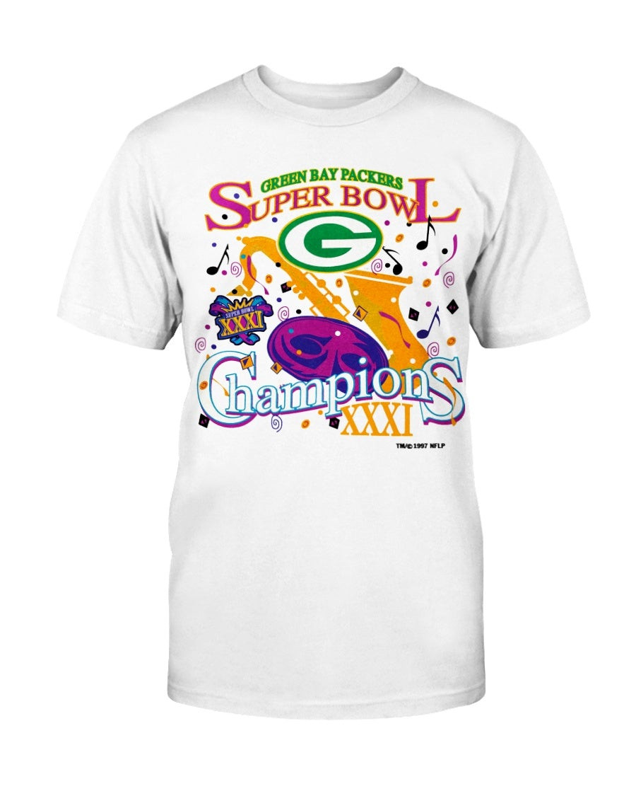 Vintage 1997 Green Bay Packers Nfl Football T Shirt 210928