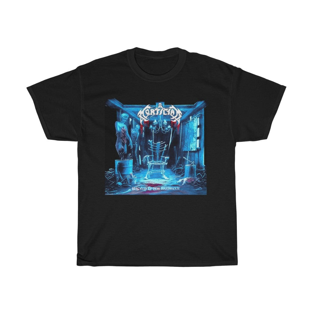 Vintage 1997 Mortician Hacked Up For Barbecue Tour Concert Album Death Metal Rel Unisex Heavy Cotton Tee 211102