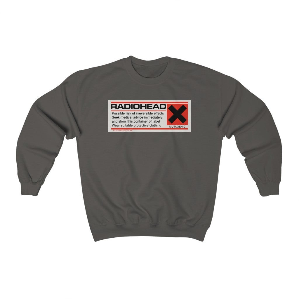 Vintage 1997 Radiohead Ok Computer Mutagenic Album Sweatshirt 211221