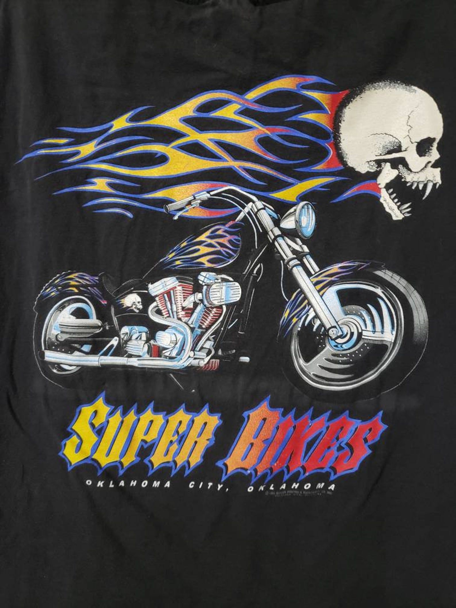 Vintage 1997 Super Bikers Tshirt L