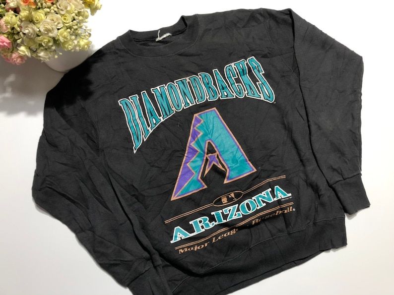 Vintage 1997S Arizona Diamondbacks Sweater Snake D Backs Baseball Mlb