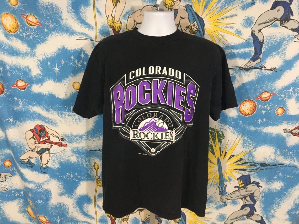 Vintage 1998 Colorado Rockies Logo shirt
