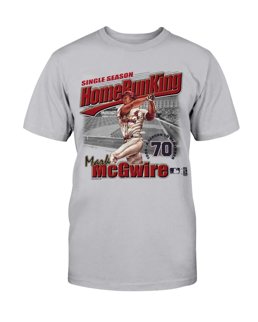 Vintage 1998 Mark Mcgwire St Louis Cardinals T Shirt 211220