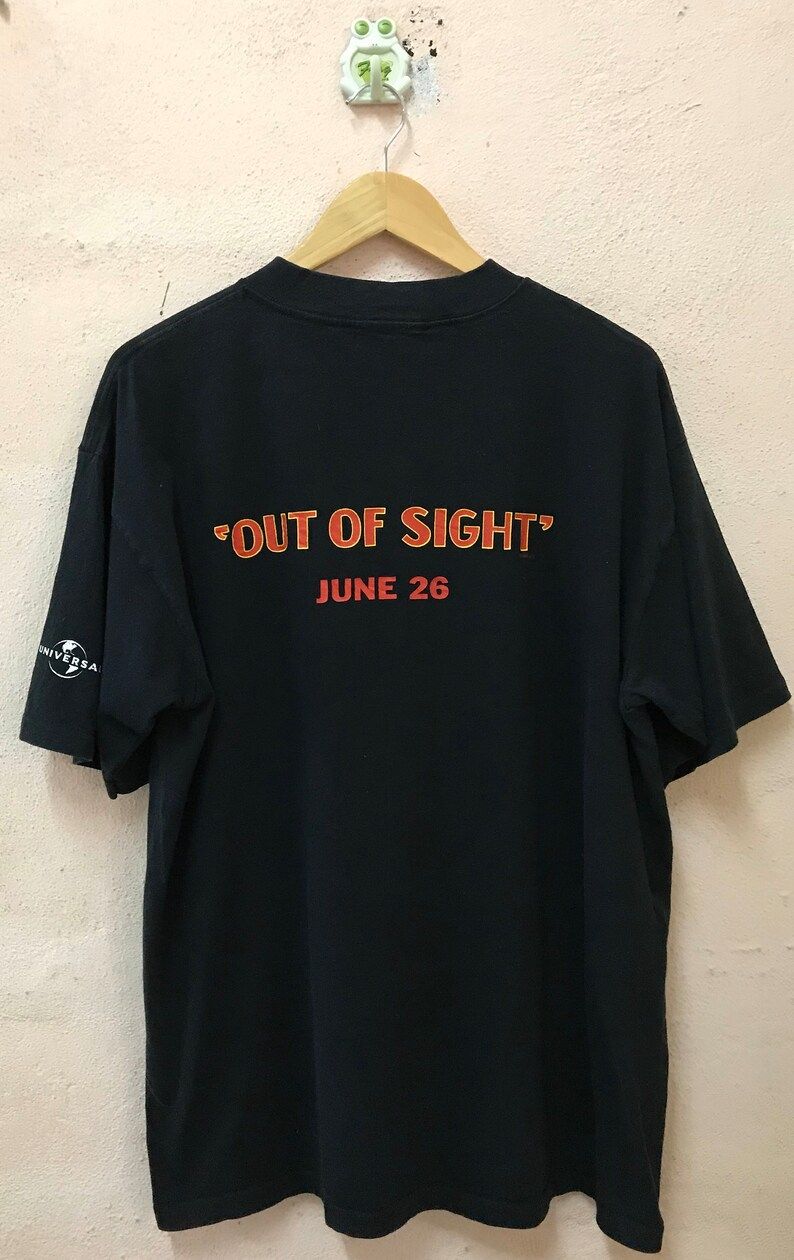 Vintage 1998 Out Of Sight Crime Comedy Movie Film Tshirtpromo Tees
