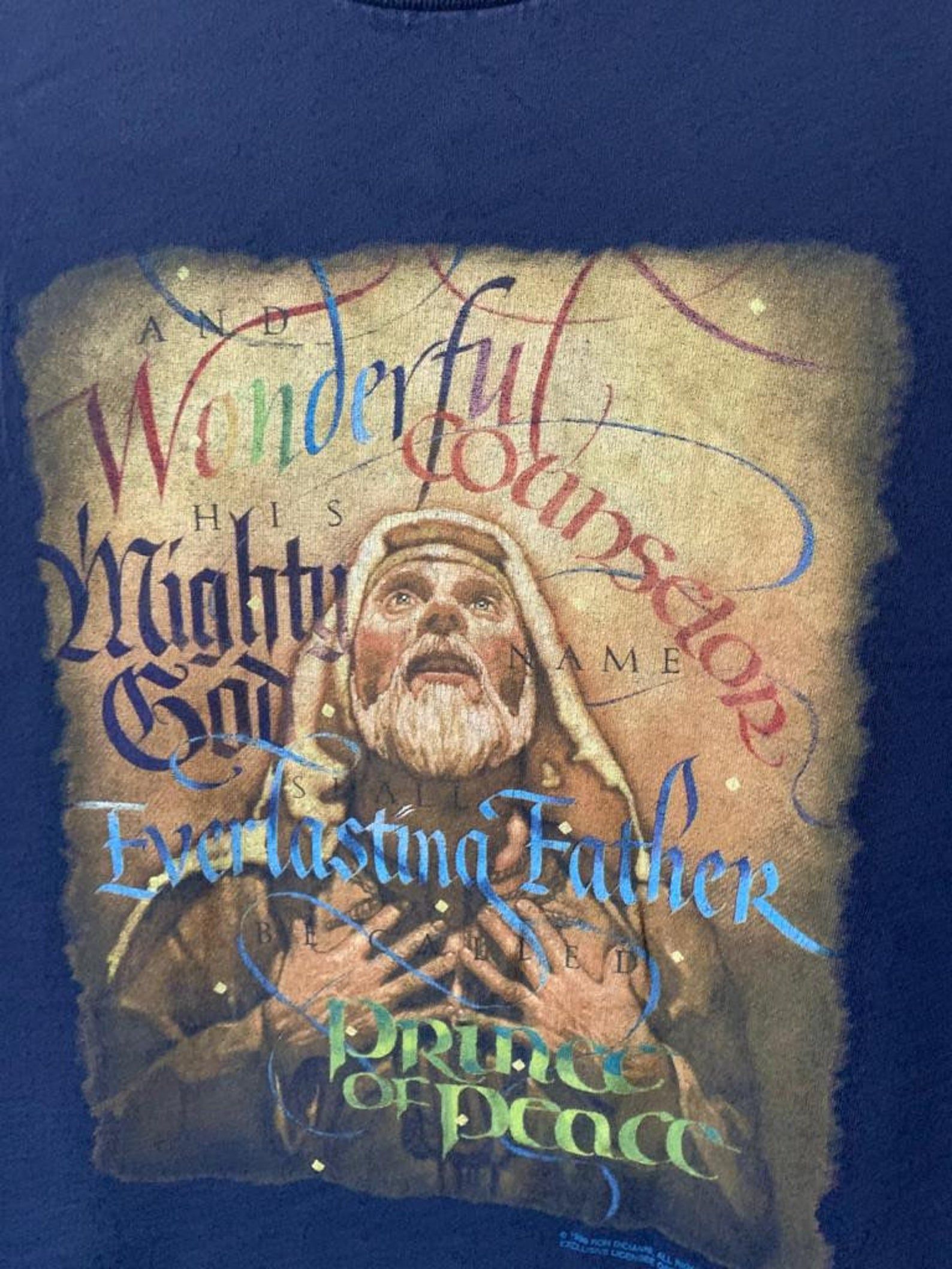 Vintage 1998 Ron Diacinni Art T-Shirt