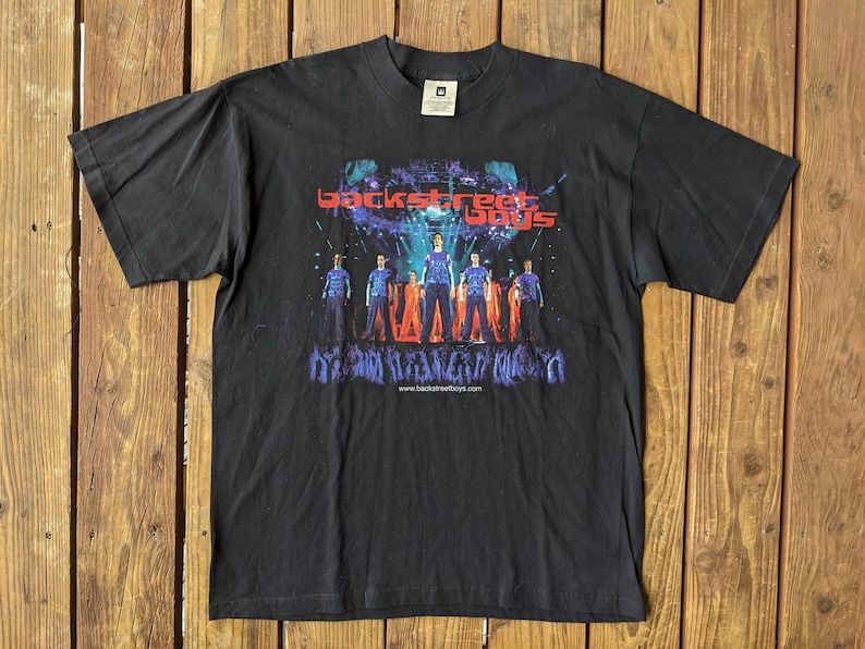 Vintage 1999 2000 Backstreet Boys Into The Millenium Winterland Tee