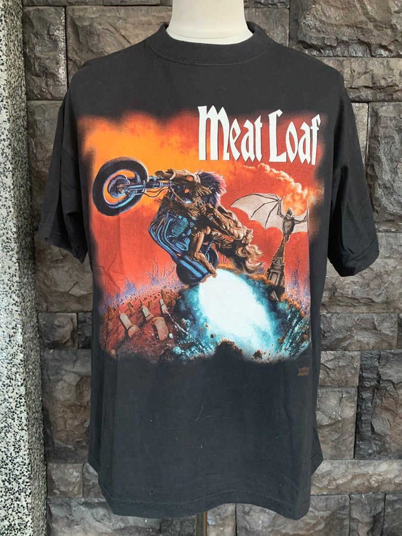 Vintage 1999 Meat Loaf European Tour Shirt