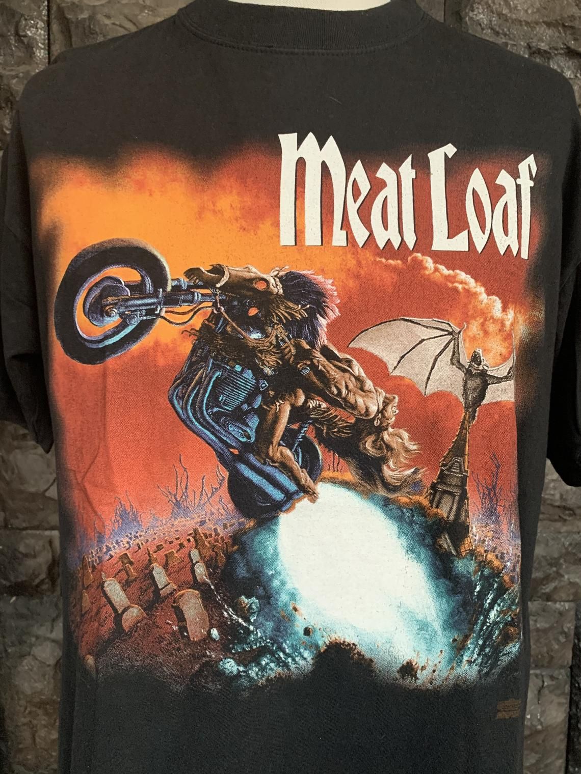 Vintage 1999 Meat Loaf European Tour Shirt