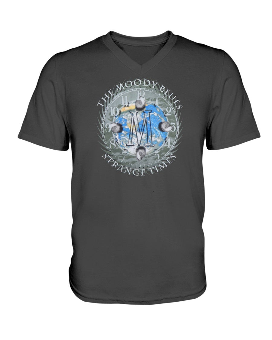Vintage 1999 The Moody Blues Strange Times Tour Shirt In Band Rock Psych V Neck Tee 081421