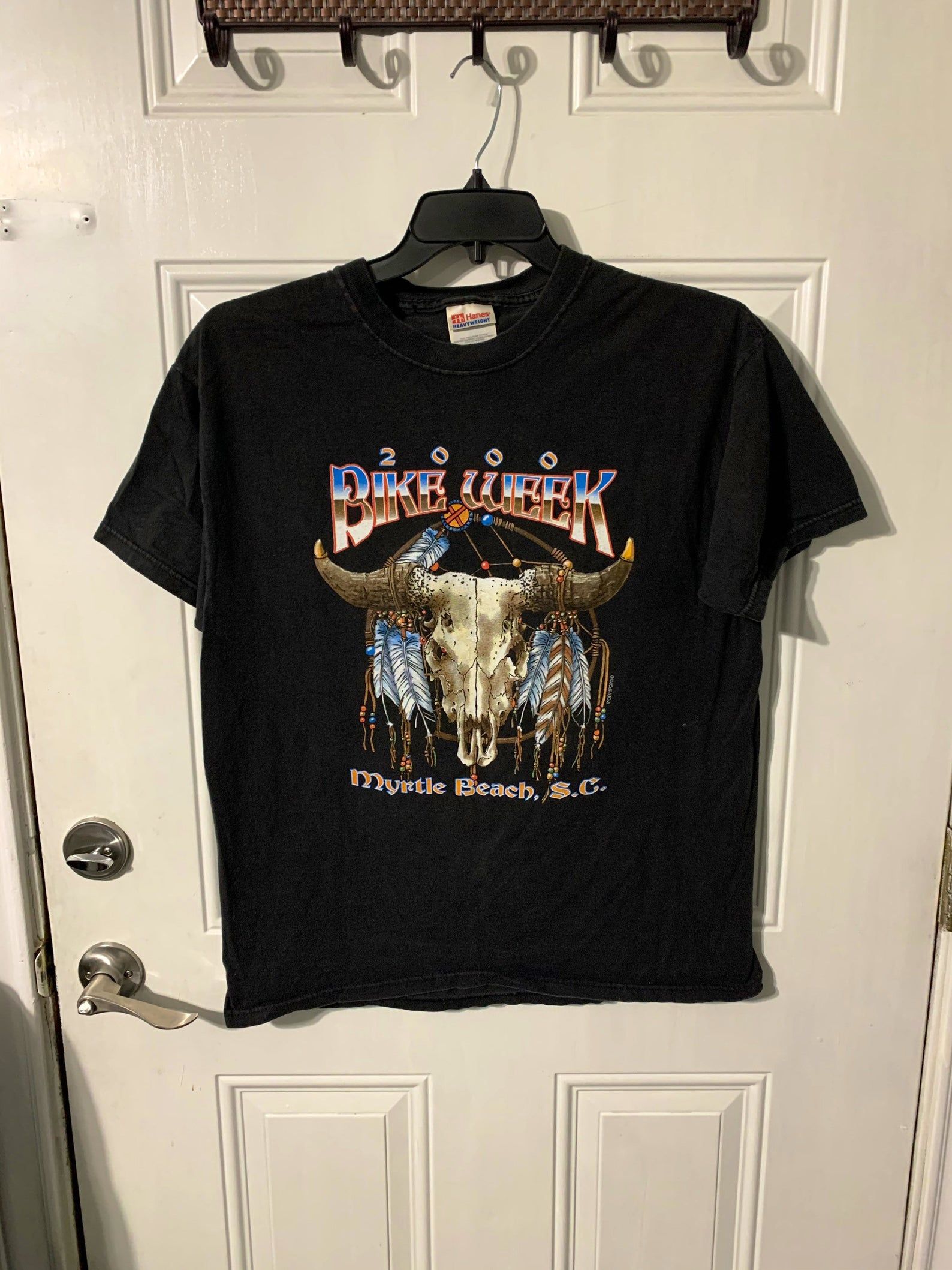 Vintage 2000 Bike Week Myrtle Beach South Carolina T-Shirt L