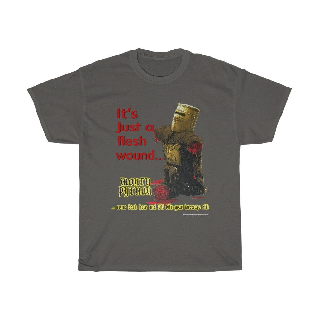 Vintage 2000 Monty Python Its Just A Flesh Wound Unisex Heavy Cotton Tee 090121