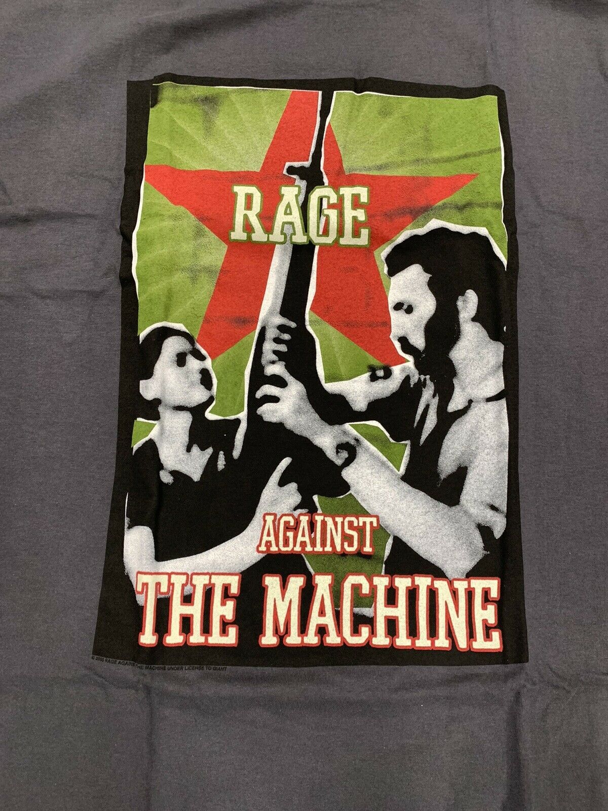 Vintage 2000 Rage Against The Machine Shirt 2Xl Rare Rock Band Music Murina 90S
