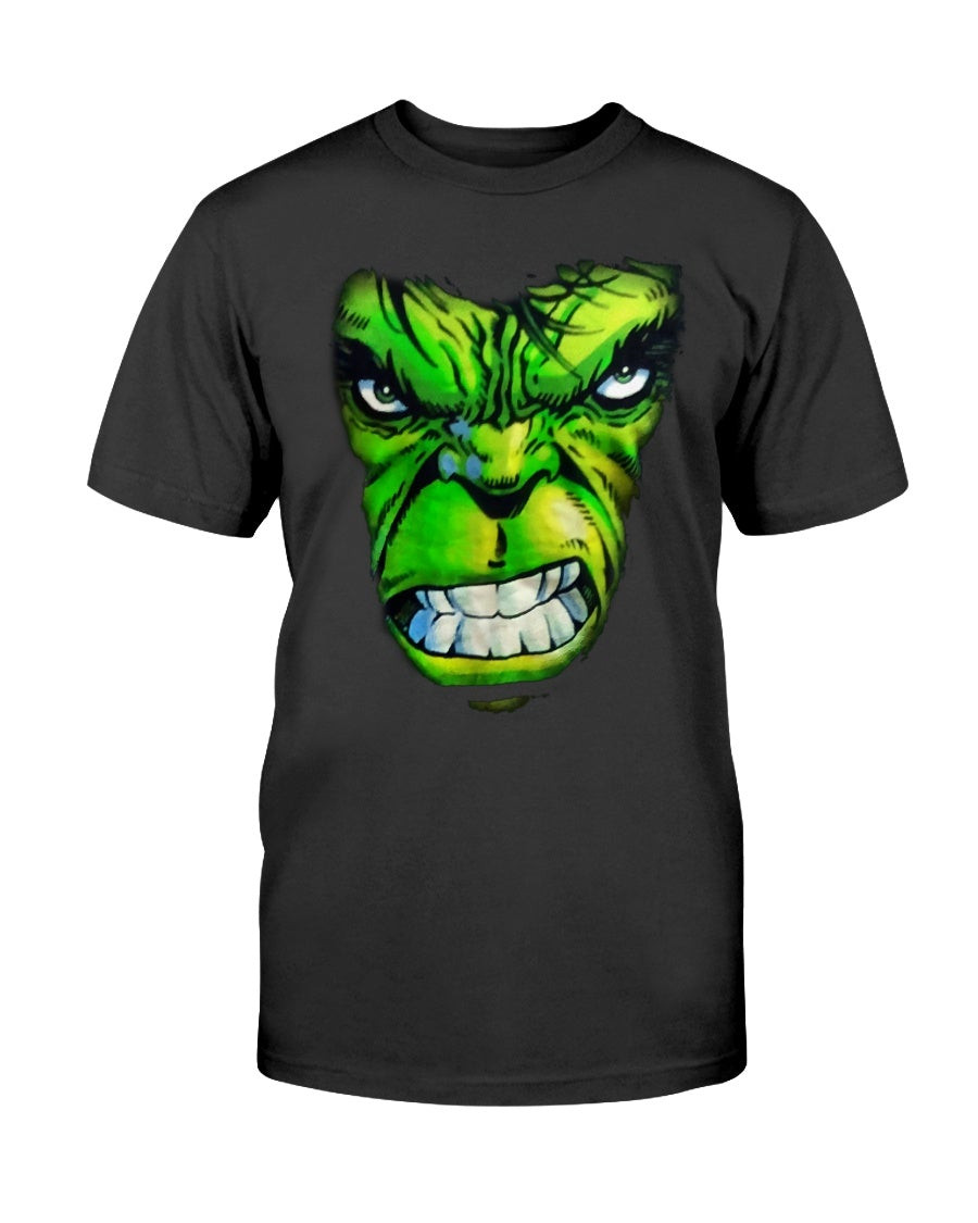 Vintage 2000S Marvel Comics Superhero The Incredible Hulk Big Face Logo Classic Cartoon Character T Shirt 211213 vintage 2000s marvel comics superhero the incredible hulk big face logo classic cartoon character t shirt 211213 2fuhi