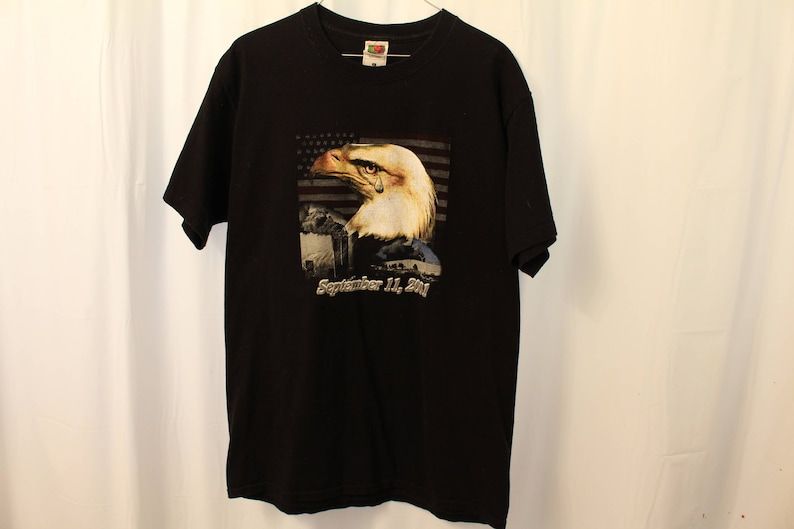 Vintage 2001 9 11 Memorial Tee