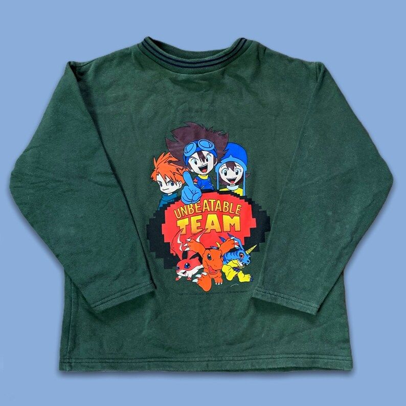 Vintage 2001 Digimon Anime Sweatshirt