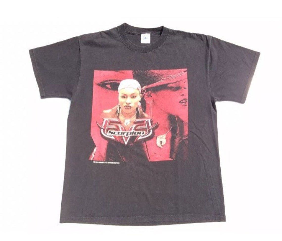 Vintage 2001 EVE Scorpion Ruff Ryders Promo Rap Tee Tour shirt