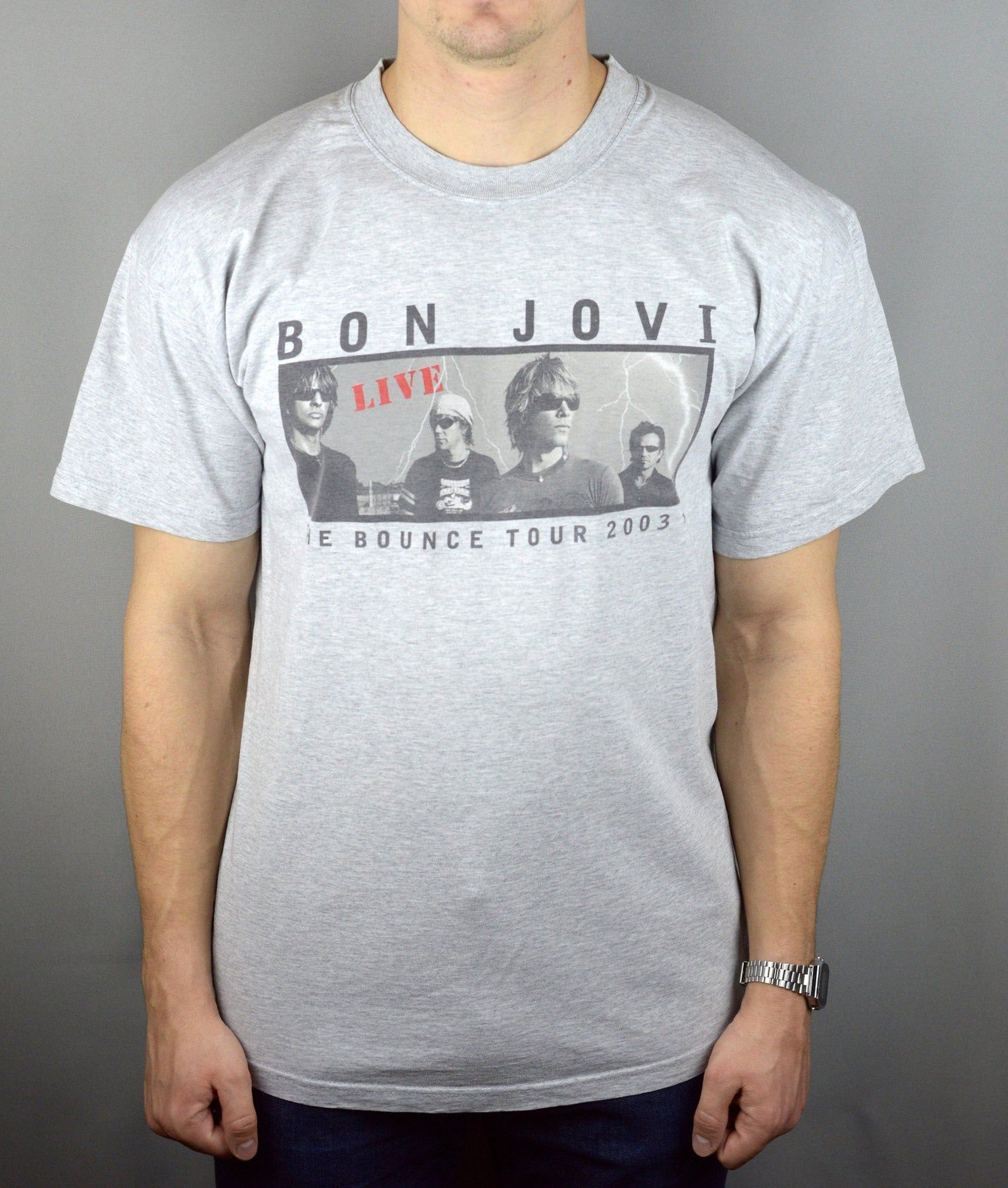 Vintage 2003 Bon Jovi The Bounce Tour T Shirt