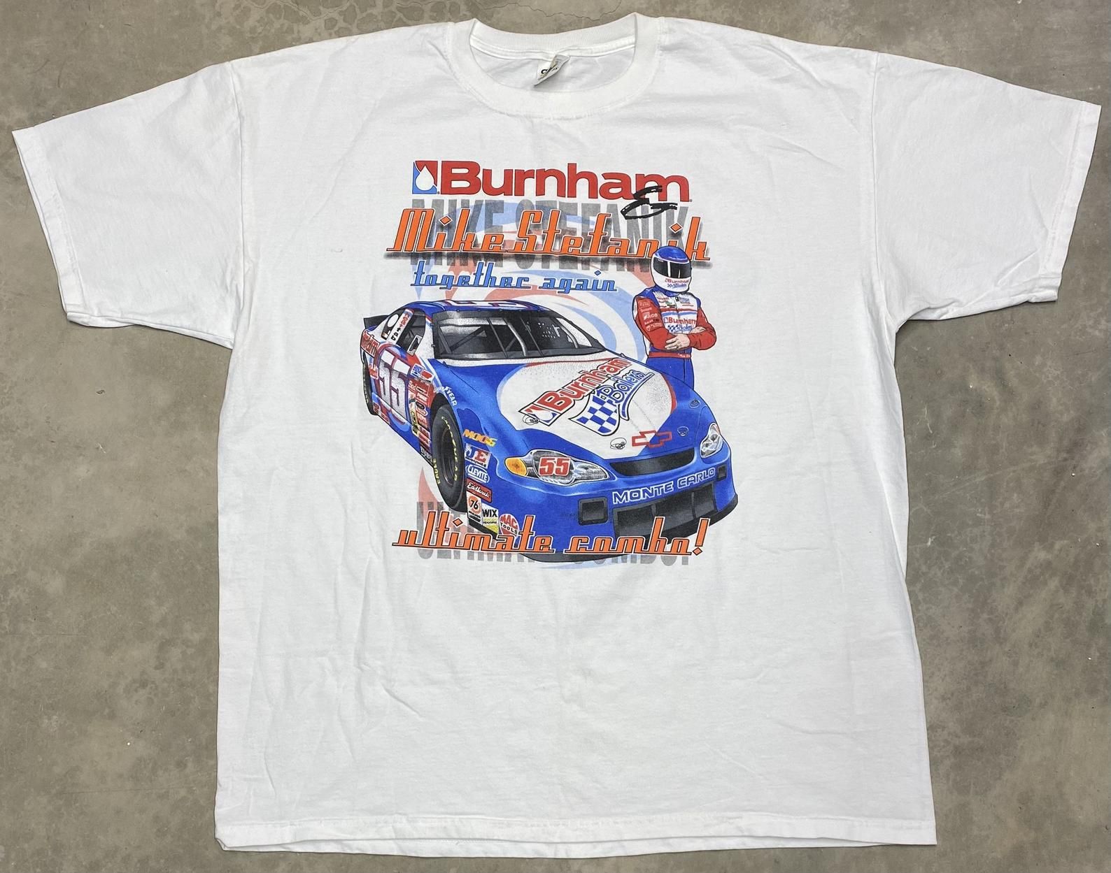 Vintage 2003 Mike Stefanik Busch North Series Racing Tee - 2