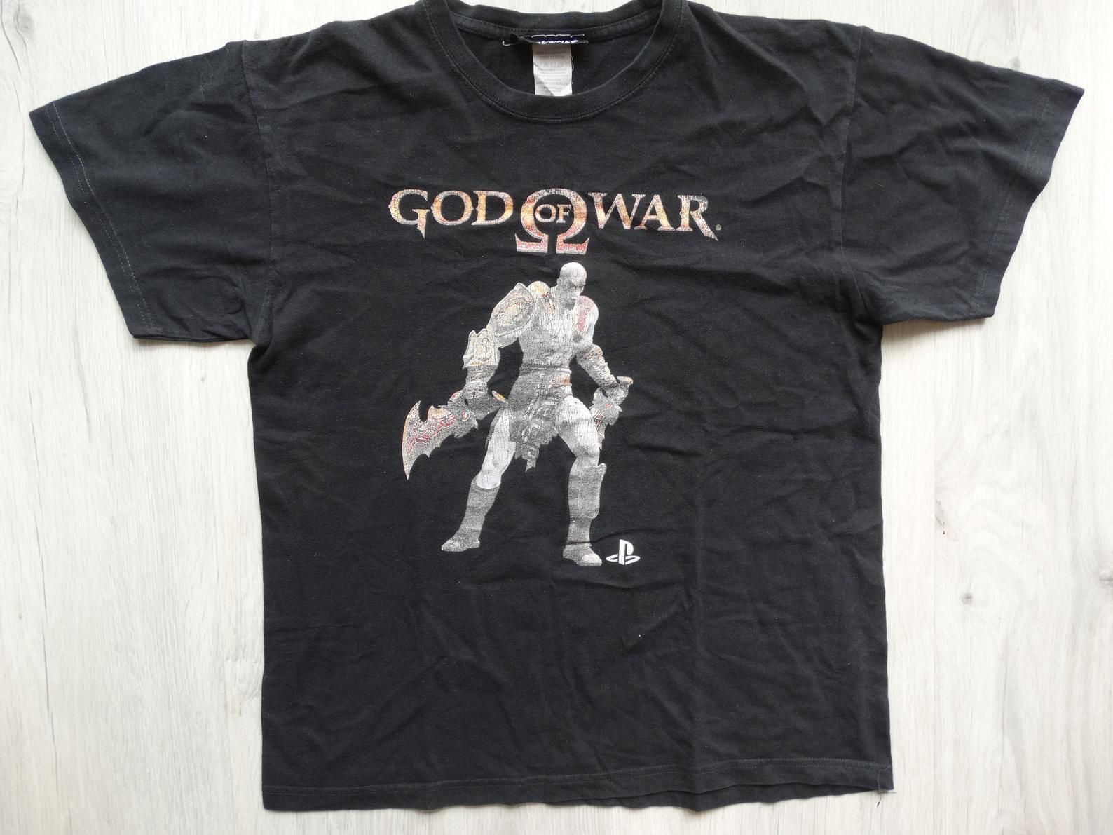 Vintage 2005 God Of War Game Ps2 Shirt Promo Shirt Xbox Shirthaloxbox Gametomb Raidercrash Bandicoot-Sonic Hedgehog-Resident Evil