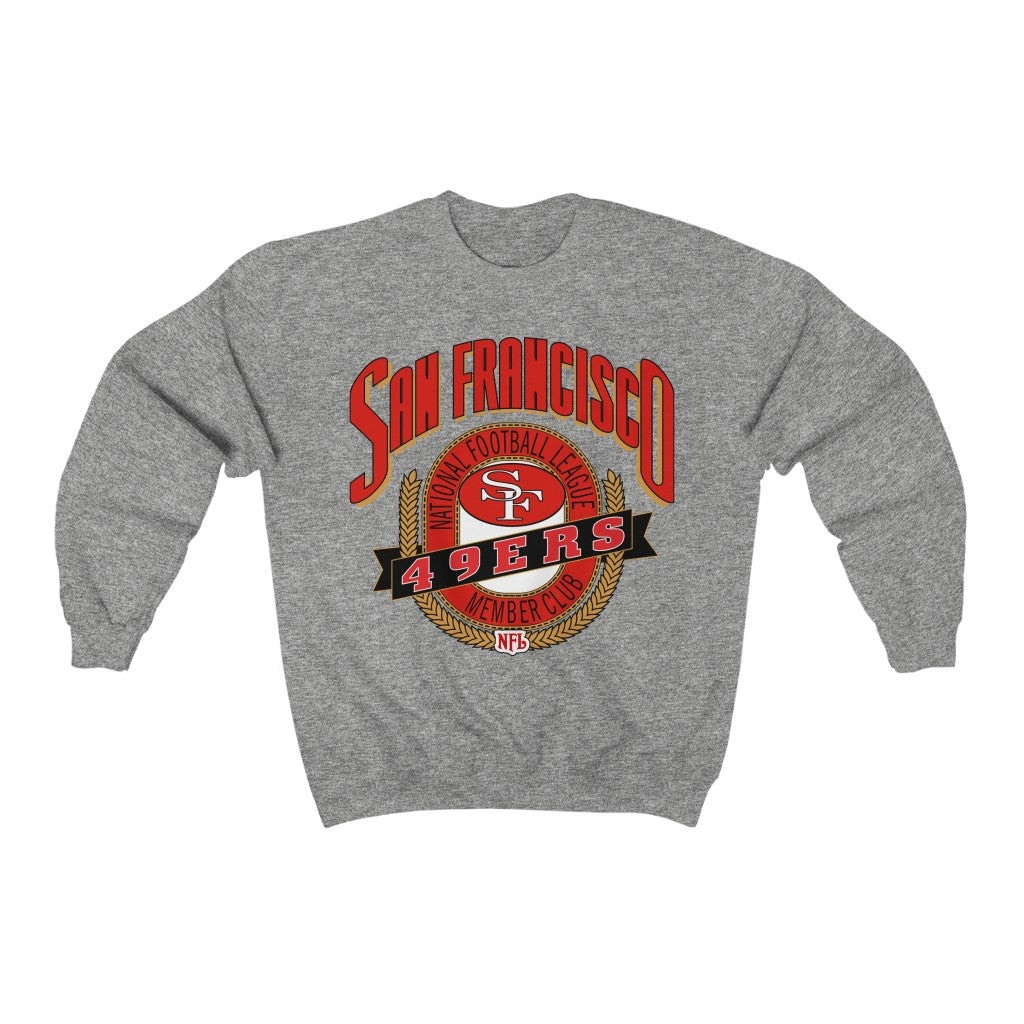 Vintage 49Ers Sweatshirt San Francisco Nfl Sweatshirt 211211