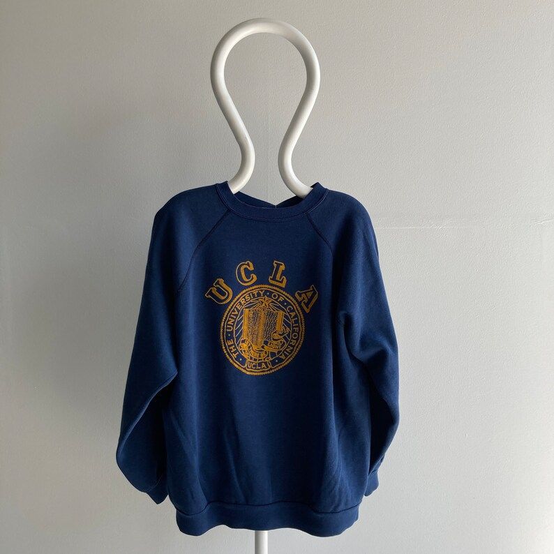 Vintage 70S 80S Ucla Raglan Sweatshirt This Is Rad