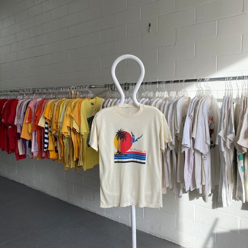 Vintage 70S 80S Very Very Soft St Maarten Tourist T Shirt Ive Always Wanted To Go There