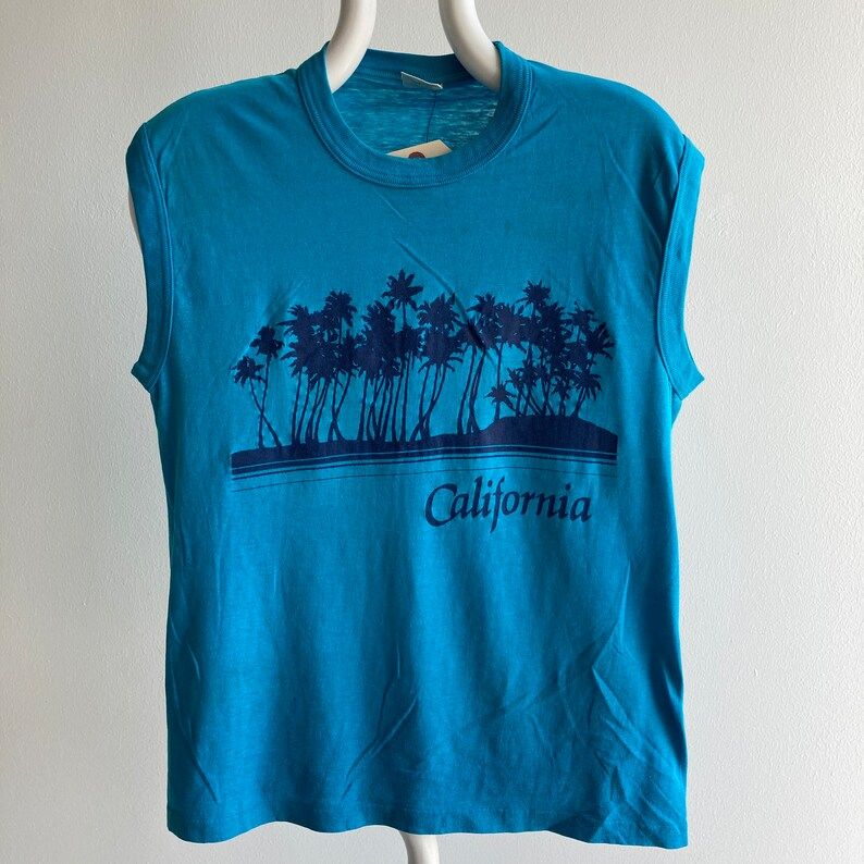 Vintage 70S California Muscle Tank Signal Brand